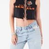 FURST OF A KIND VINTAGE CHAIN LACE UP SLEEVELESS TEE VINTAGE NFL 2 FURST OF A KIND VINTAGE CHAIN LACE UP SLEEVELESS TEE VINTAGE NFL