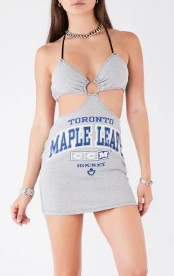 FURST OF A KIND VINTAGE DRESSES VINTAGE CUT OUT HALTER DRESS