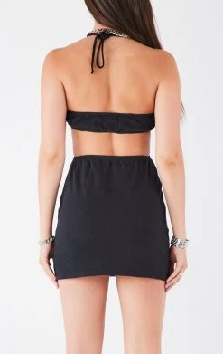 FURST OF A KIND VINTAGE DRESSES VINTAGE CUT OUT HALTER DRESS 7 FURST OF A KIND VINTAGE DRESSES VINTAGE CUT OUT HALTER DRESS