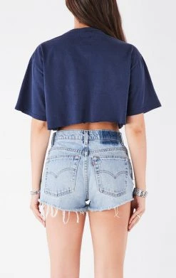 FURST OF A KIND VINTAGE CHAIN LACE UP TEE