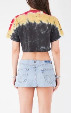 FURST OF A KIND VINTAGE CHAIN LACE UP TEE VINTAGE NFL