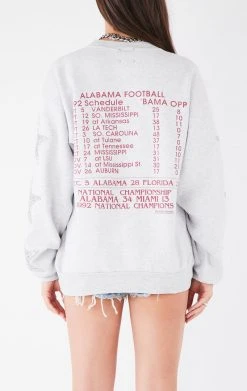 FURST OF A KIND VINTAGE SILVER STAR PATCH SWEATSHIRT VINTAGE COLLEGE