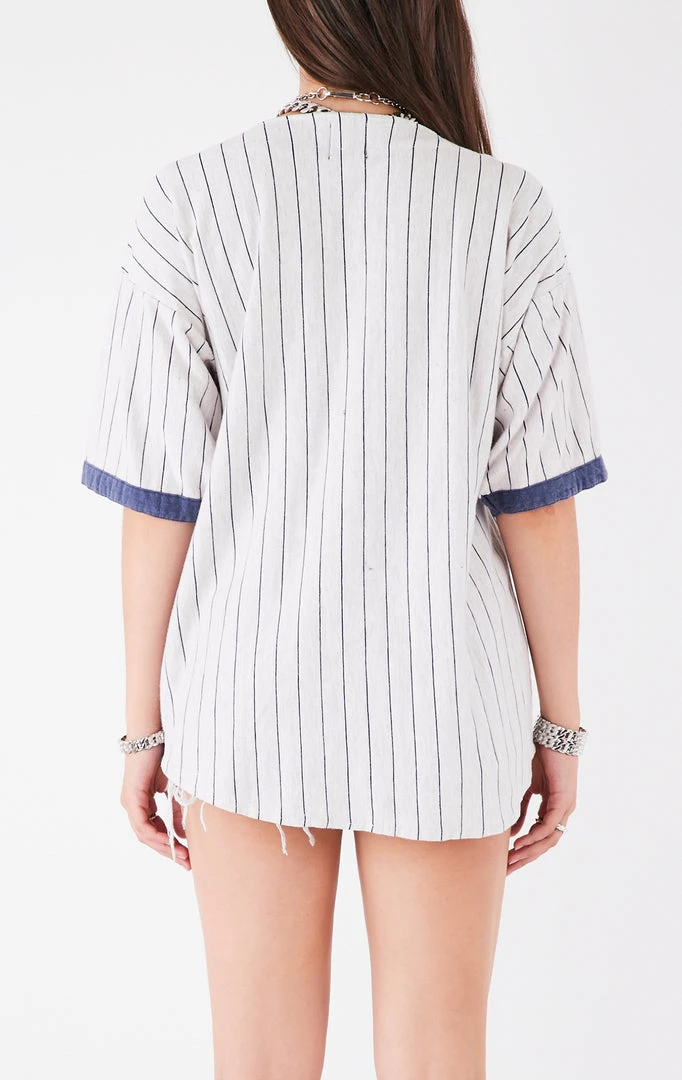 FURST OF A KIND VINTAGE SPORTS VINTAGE KNIT BASEBALL JERSEY 5 FURST OF A KIND VINTAGE SPORTS VINTAGE KNIT BASEBALL JERSEY