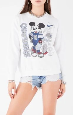 FURST OF A KIND VINTAGE CARTOON NFL SWEATSHIRT VINTAGE NFL