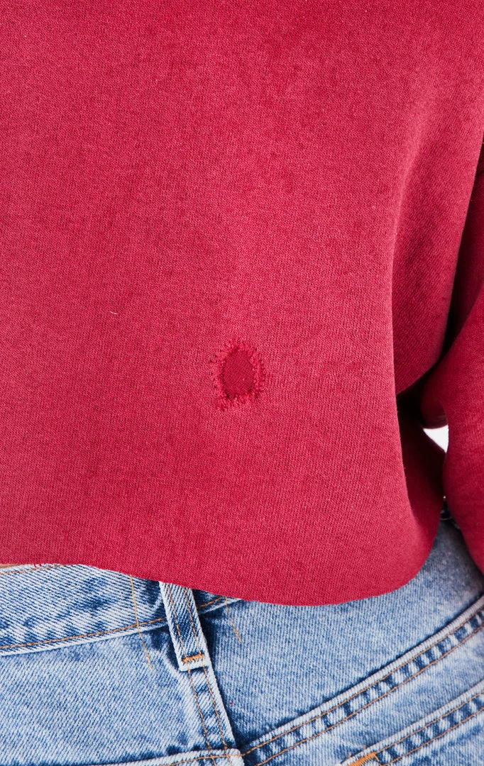 FURST OF A KIND VINTAGE STAR PATCH CROPPED HOODIE 5 FURST OF A KIND VINTAGE STAR PATCH CROPPED HOODIE