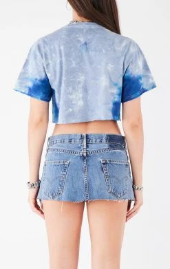 FURST OF A KIND VINTAGE CHAIN LACE UP TEE