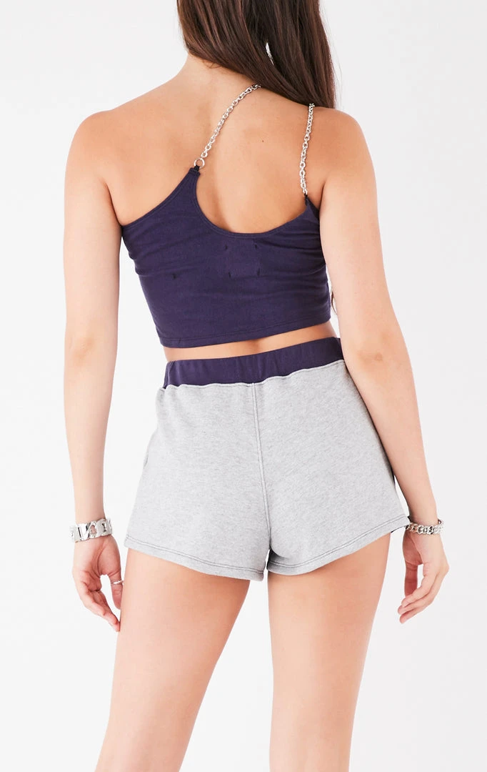 FURST OF A KIND VINTAGE ONE SHOULDER DOUBLE CHAIN SHORT SET VINTAGE CHAINS 5 FURST OF A KIND VINTAGE ONE SHOULDER DOUBLE CHAIN SHORT SET VINTAGE CHAINS