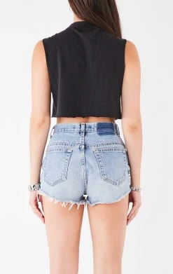 FURST OF A KIND VINTAGE CHAIN LACE UP SLEEVELESS TEE VINTAGE NFL 7 FURST OF A KIND VINTAGE CHAIN LACE UP SLEEVELESS TEE VINTAGE NFL