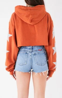 FURST OF A KIND VINTAGE COLLEGE VINTAGE STAR PATCH CROPPED HOODIE 7 FURST OF A KIND VINTAGE COLLEGE VINTAGE STAR PATCH CROPPED HOODIE