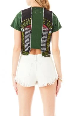 FURST OF A KIND VINTAGE SPLICED CROPPED TEE SALE 7 FURST OF A KIND VINTAGE SPLICED CROPPED TEE SALE