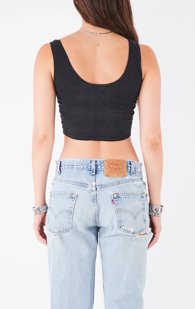 FURST OF A KIND VINTAGE CURVED SAFETY PIN TANK 5 FURST OF A KIND VINTAGE CURVED SAFETY PIN TANK