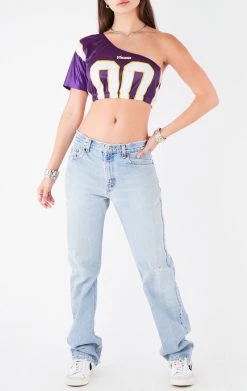 FURST OF A KIND VINTAGE ONE SHOULDER NFL JERSEY VINTAGE NFL