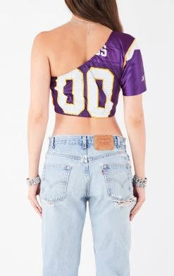 FURST OF A KIND VINTAGE ONE SHOULDER NFL JERSEY VINTAGE NFL