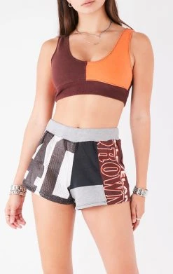 FURST OF A KIND VINTAGE SPLICED PATCHWORK TANK AND SHORT SET VINTAGE NFL