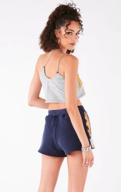 FURST OF A KIND VINTAGE ONE SHOULDER DOUBLE CHAIN SHORT SET VINTAGE CHAINS 7 FURST OF A KIND VINTAGE ONE SHOULDER DOUBLE CHAIN SHORT SET VINTAGE CHAINS