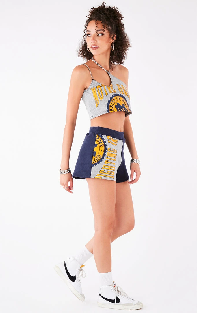 FURST OF A KIND VINTAGE ONE SHOULDER DOUBLE CHAIN SHORT SET VINTAGE CHAINS 4 FURST OF A KIND VINTAGE ONE SHOULDER DOUBLE CHAIN SHORT SET VINTAGE CHAINS