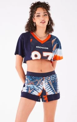 FURST OF A KIND VINTAGE 3 SPLICED TEE AND SHORT SET VINTAGE NFL