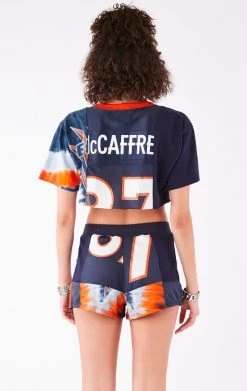 FURST OF A KIND VINTAGE 3 SPLICED TEE AND SHORT SET VINTAGE NFL