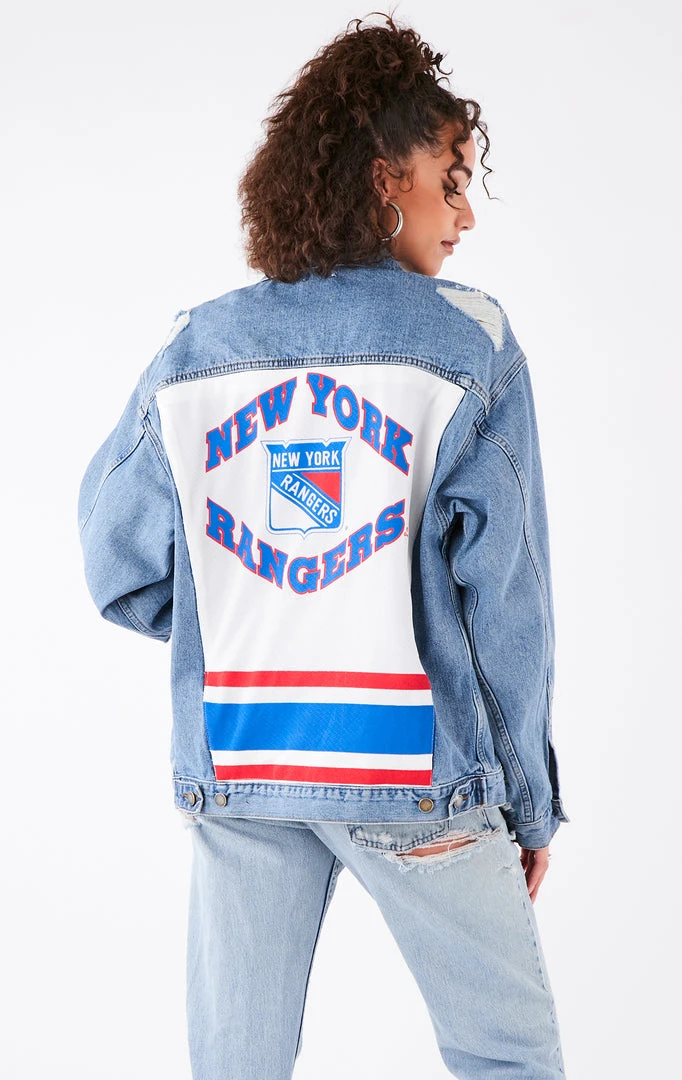 FURST OF A KIND VINTAGE GRAPHIC BACK INSERT DENIM JACKET 5 FURST OF A KIND VINTAGE GRAPHIC BACK INSERT DENIM JACKET