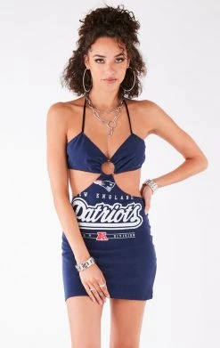 FURST OF A KIND VINTAGE CUT OUT HALTER DRESS VINTAGE DRESSES