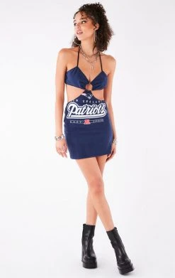 FURST OF A KIND VINTAGE CUT OUT HALTER DRESS VINTAGE DRESSES