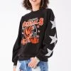 FURST OF A KIND VINTAGE STARS VINTAGE SILVER STAR PATCH SWEATSHIRT 1 FURST OF A KIND VINTAGE STARS VINTAGE SILVER STAR PATCH SWEATSHIRT