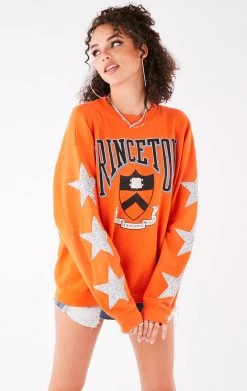 FURST OF A KIND VINTAGE SILVER STAR PATCH SWEATSHIRT