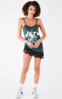 FURST OF A KIND VINTAGE LACE TRIM DRESS