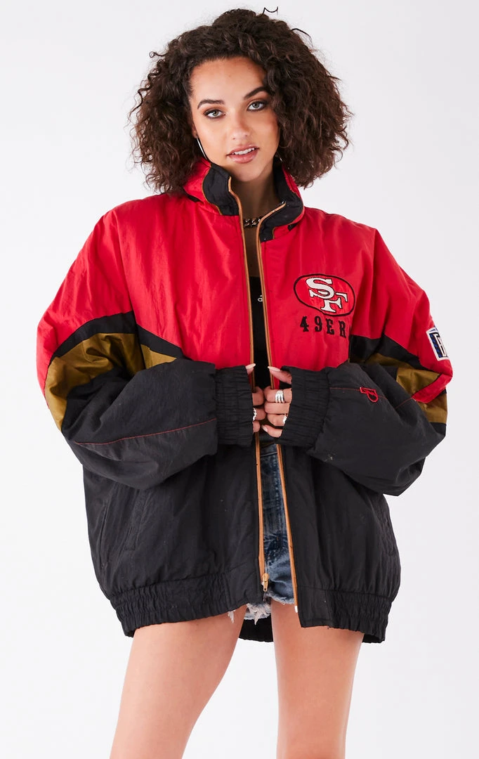 FURST OF A KIND VINTAGE NFL VINTAGE HEAVY ZIP UP WINDBREAKER JACKET 5 FURST OF A KIND VINTAGE NFL VINTAGE HEAVY ZIP UP WINDBREAKER JACKET