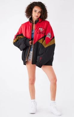 FURST OF A KIND VINTAGE NFL VINTAGE HEAVY ZIP UP WINDBREAKER JACKET