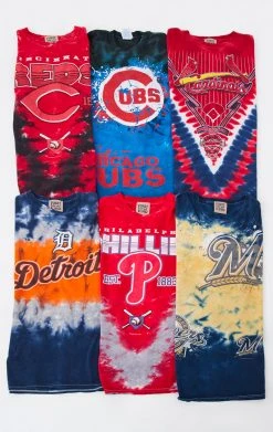 FURST OF A KIND VINTAGE SPORTS VINTAGE TIE DYE SPORTS TEE