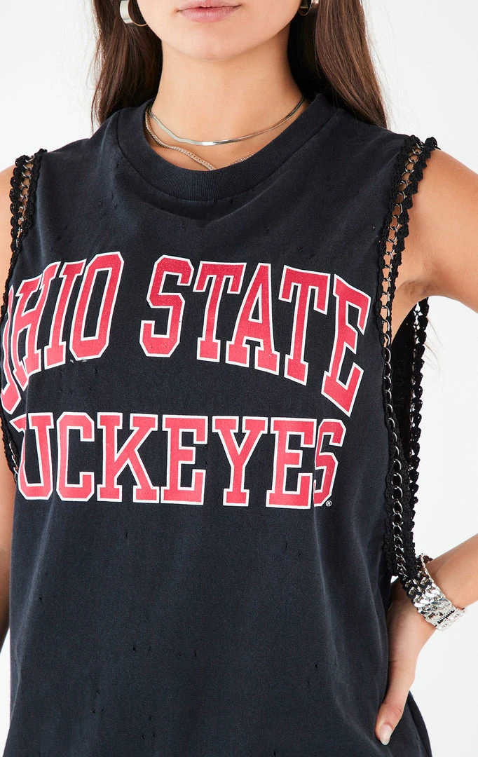 FURST OF A KIND VINTAGE CHAIN TRIM SLEEVELESS TEE 4 FURST OF A KIND VINTAGE CHAIN TRIM SLEEVELESS TEE