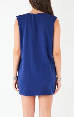 FURST OF A KIND VINTAGE DEEP V CHAIN SLEEVELESS TEE