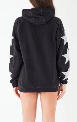 FURST OF A KIND VINTAGE SILVER STAR PATCH HOODIE