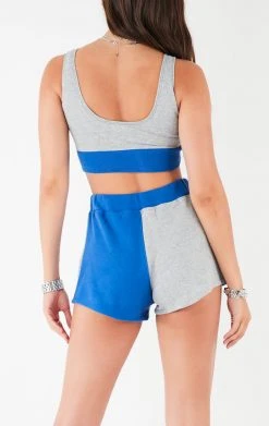 FURST OF A KIND VINTAGE COLLEGE VINTAGE SPLICED TANK AND SHORT SET