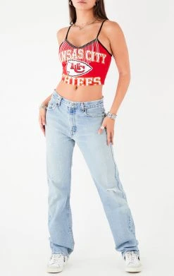 FURST OF A KIND VINTAGE RHINESTONE FRINGE TANK