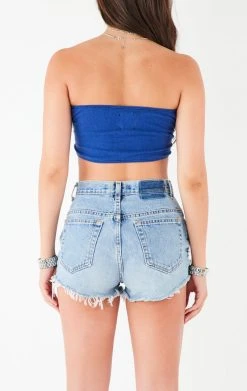 FURST OF A KIND VINTAGE CHAINS VINTAGE CUT OUT WATERFALL CHAIN TUBE TOP