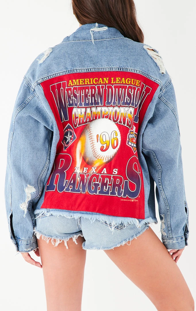 FURST OF A KIND VINTAGE DENIM JACKETS VINTAGE GRAPHIC BACK INSERT DENIM JACKET 4 FURST OF A KIND VINTAGE DENIM JACKETS VINTAGE GRAPHIC BACK INSERT DENIM JACKET