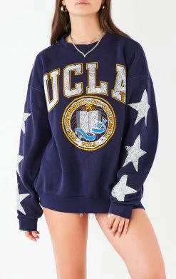 FURST OF A KIND VINTAGE SILVER STAR PATCH SWEATSHIRT