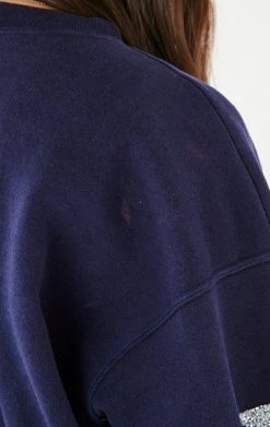 FURST OF A KIND VINTAGE SILVER STAR PATCH SWEATSHIRT