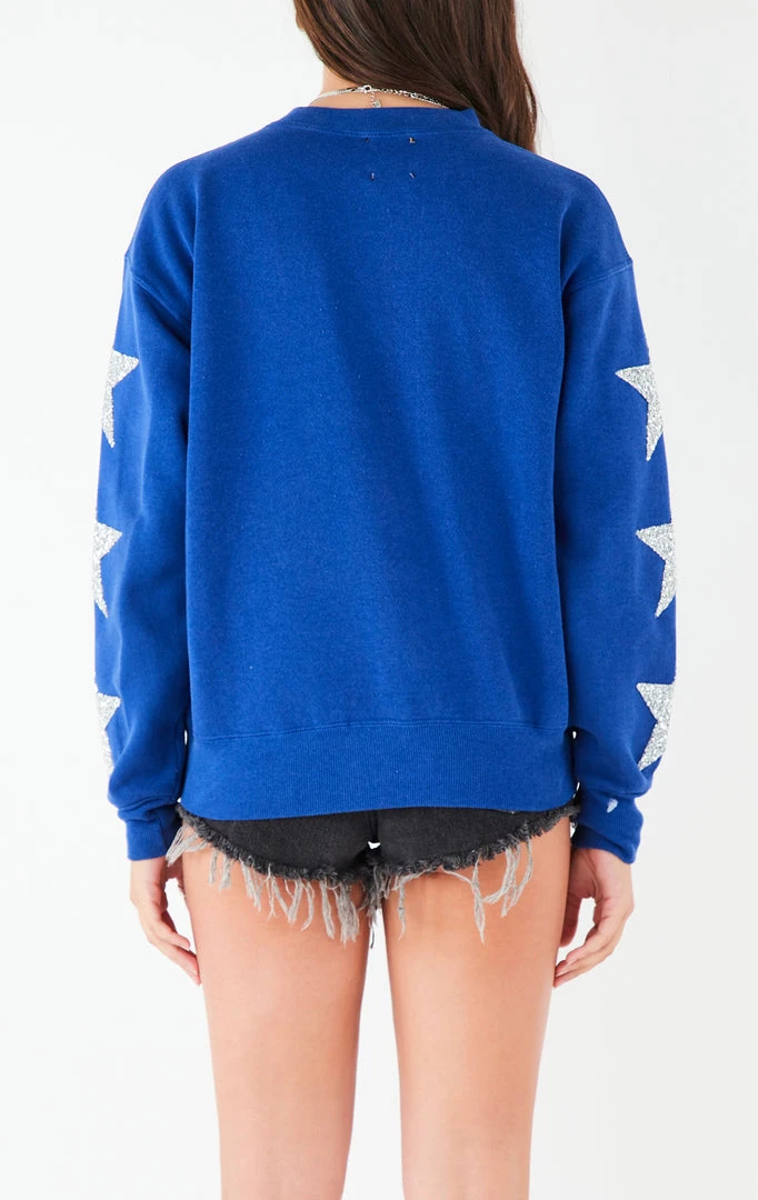 FURST OF A KIND VINTAGE SILVER STAR PATCH SWEATSHIRT VINTAGE COLLEGE 5 FURST OF A KIND VINTAGE SILVER STAR PATCH SWEATSHIRT VINTAGE COLLEGE