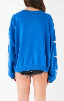 FURST OF A KIND VINTAGE SPORTS VINTAGE SILVER STAR PATCH SWEATSHIRT 7 FURST OF A KIND VINTAGE SPORTS VINTAGE SILVER STAR PATCH SWEATSHIRT