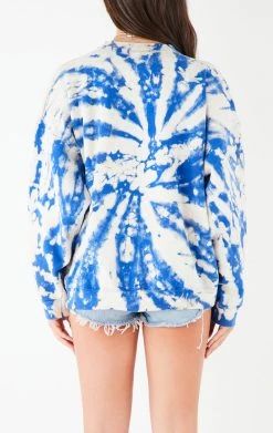 FURST OF A KIND VINTAGE BLEACH SPIRAL SWEATSHIRT