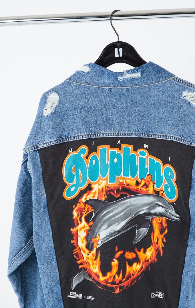 FURST OF A KIND VINTAGE DENIM JACKETS VINTAGE GRAPHIC BACK INSERT DENIM JACKET 4 FURST OF A KIND VINTAGE DENIM JACKETS VINTAGE GRAPHIC BACK INSERT DENIM JACKET