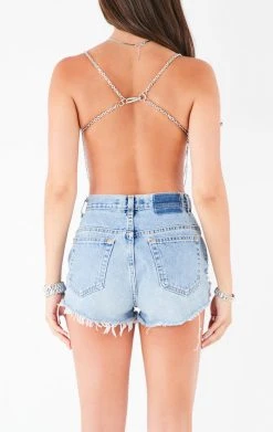 FURST OF A KIND VINTAGE WATERFALL CHAIN BRA TOP VINTAGE CHAINS 7 FURST OF A KIND VINTAGE WATERFALL CHAIN BRA TOP VINTAGE CHAINS