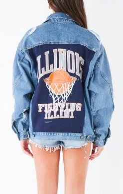 FURST OF A KIND VINTAGE GRAPHIC BACK INSERT DENIM JACKET VINTAGE DENIM JACKETS 6 FURST OF A KIND VINTAGE GRAPHIC BACK INSERT DENIM JACKET VINTAGE DENIM JACKETS