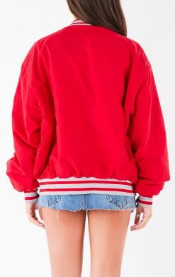 FURST OF A KIND VINTAGE COLLEGE VINTAGE BOMBER JACKET