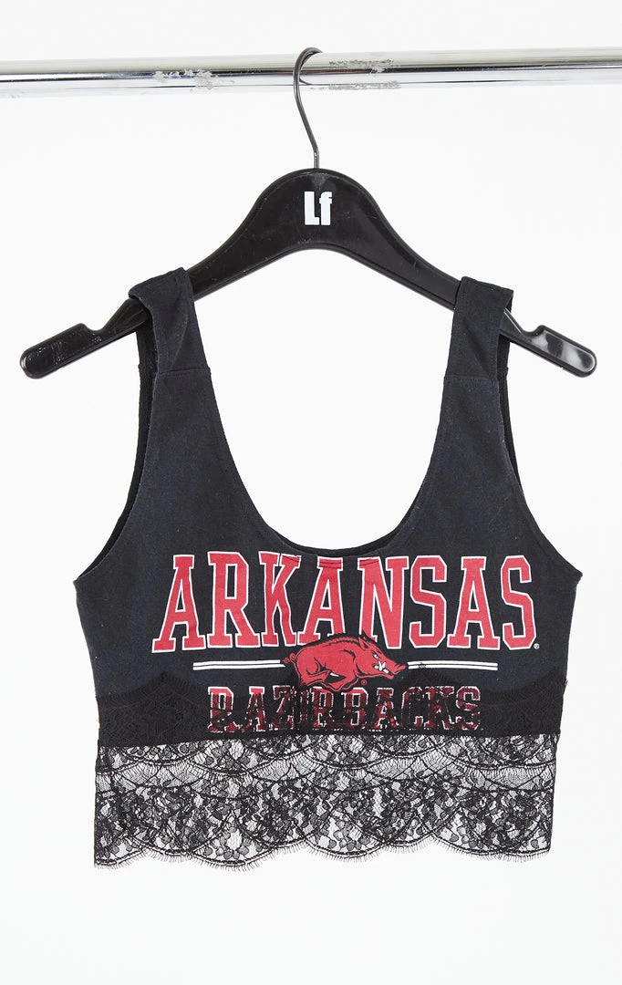 FURST OF A KIND VINTAGE LACE TRIM TANK VINTAGE COLLEGE 6 FURST OF A KIND VINTAGE LACE TRIM TANK VINTAGE COLLEGE