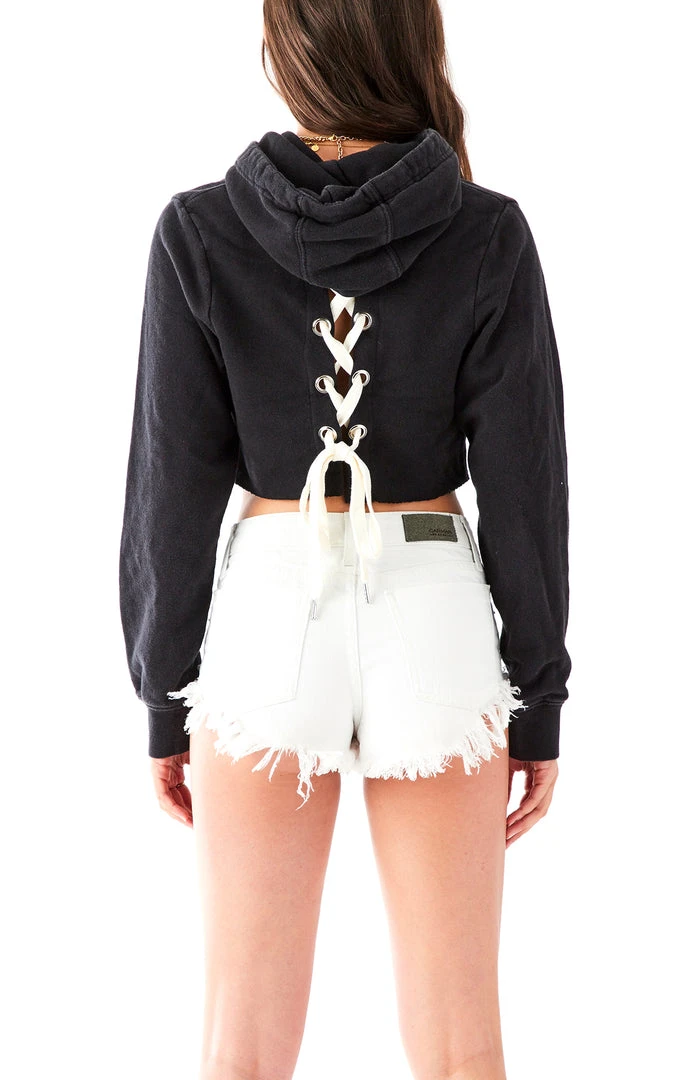 FURST OF A KIND VINTAGE LACE UP BACK HOODED SWEATSHIRT 4 FURST OF A KIND VINTAGE LACE UP BACK HOODED SWEATSHIRT