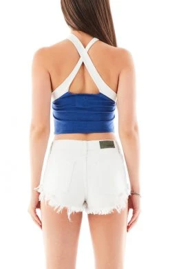 FURST OF A KIND VINTAGE CRISS CROSS STRAP TANK TOP SALE